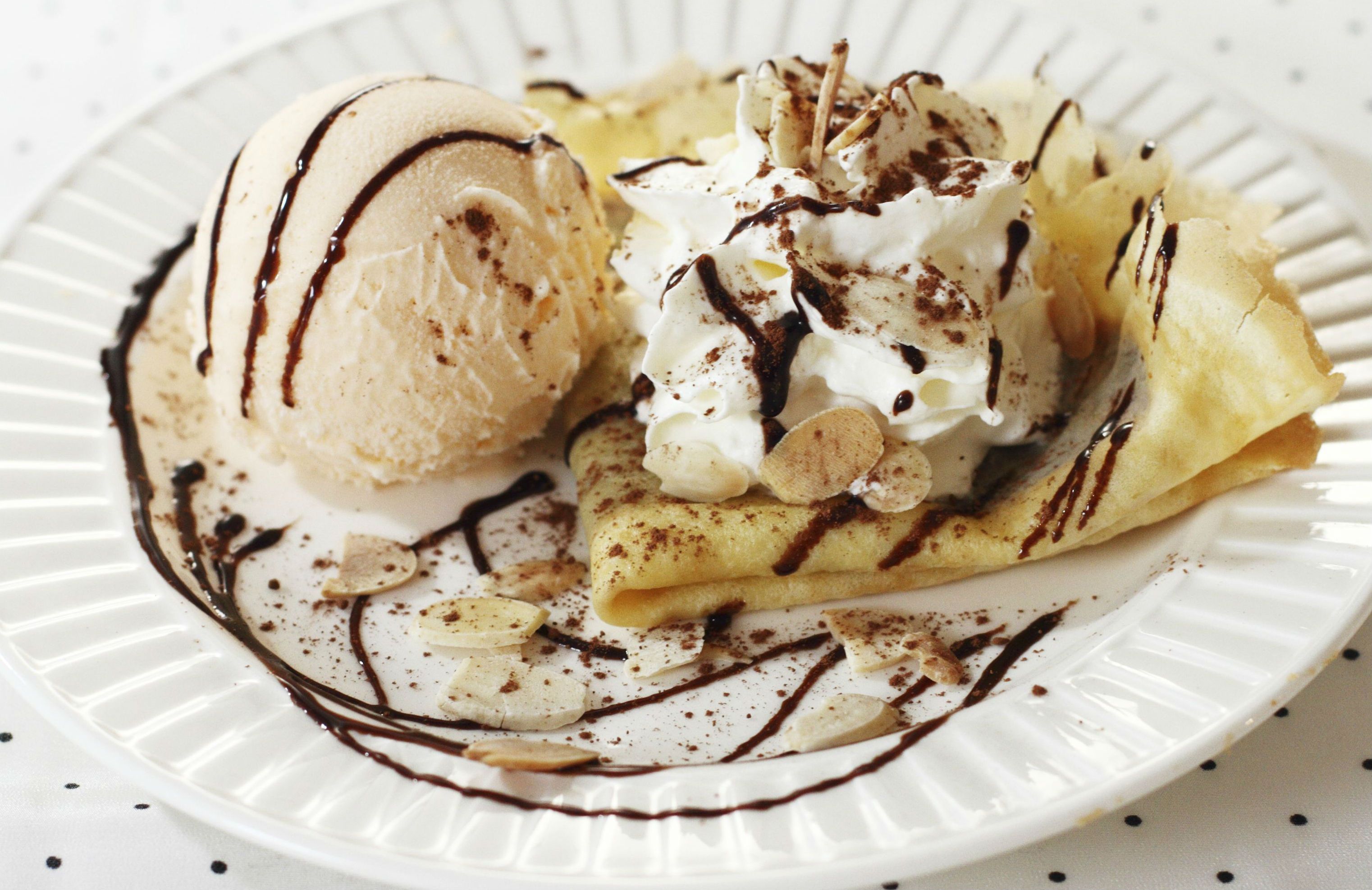 Panqueques con dulce de leche